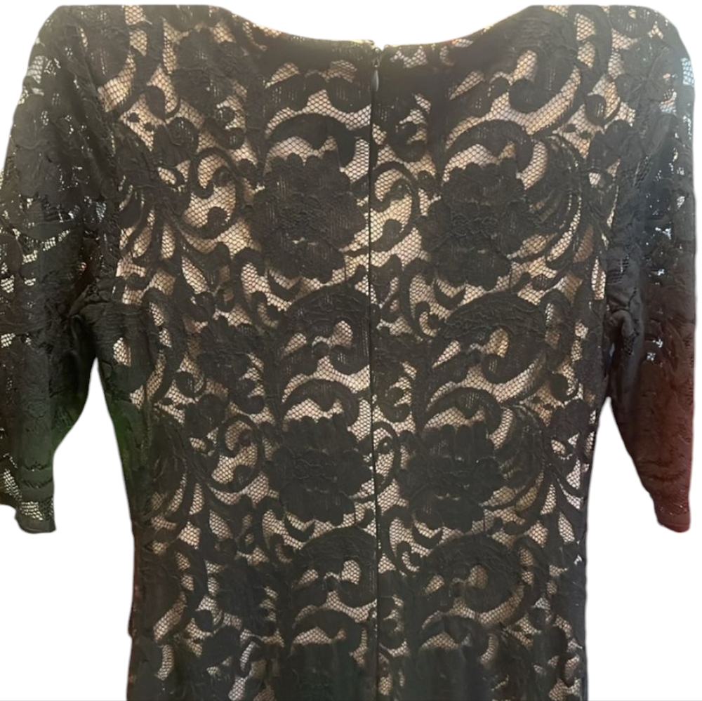 R&K Black Lace Dress - Picture 4 of 4
